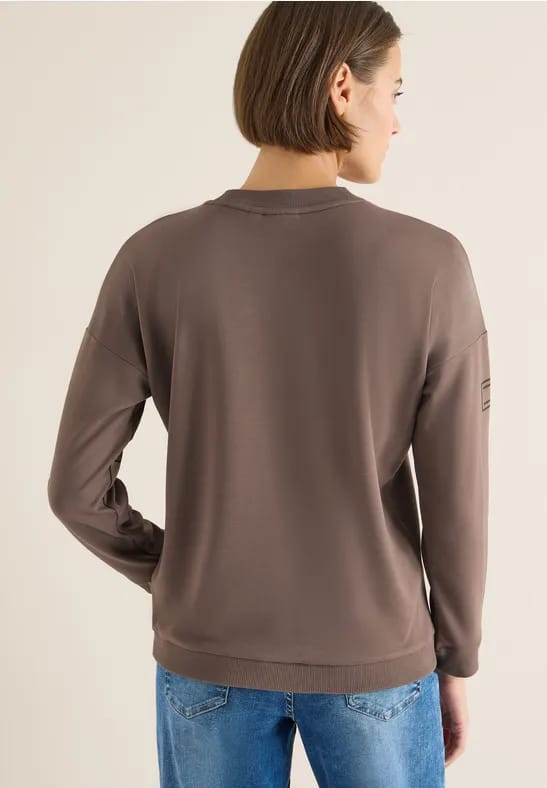 Shirt met print aan de voorkant