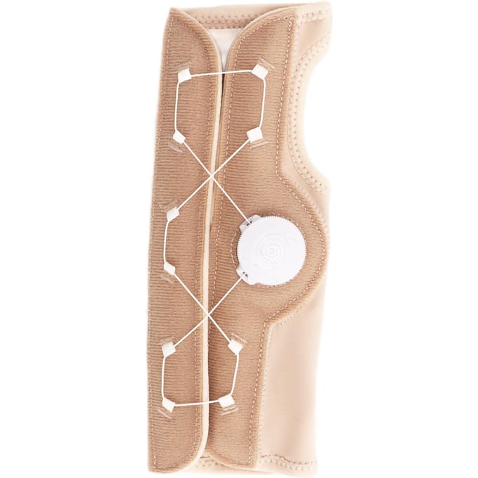 Attelle de Support de Main Attelle de Poignet Réglable Attelle de Support de Poignet Professionnelle avec Attelle L Left beige