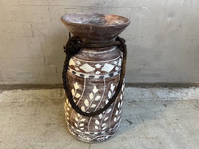 Himachal pot decor L