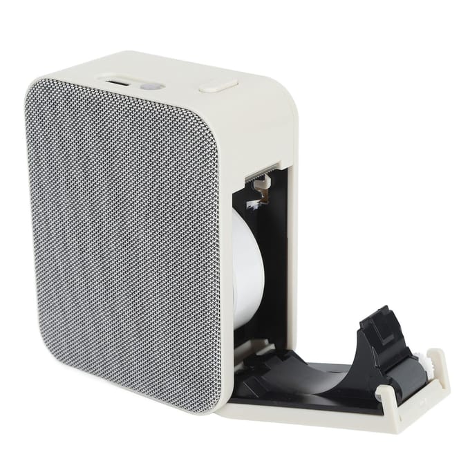 Thermische Printer BT USB Oplaadbare Labelprinter voor Voedsel Make-up Kabelidentificatie Kantoorbenodigdheden gray