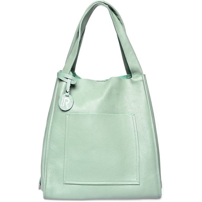 Isabella Rhea Groen Rundleer Tas
