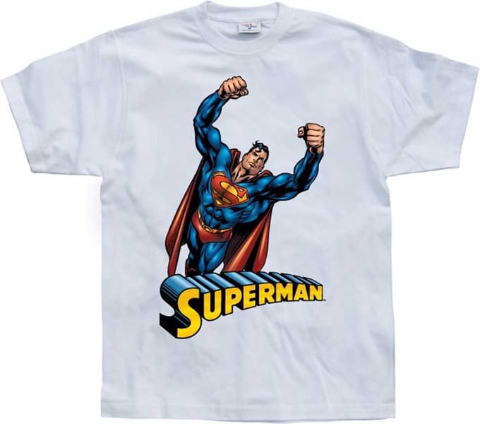 DC Comics Superman Heren Tshirt -L- Flying Wit