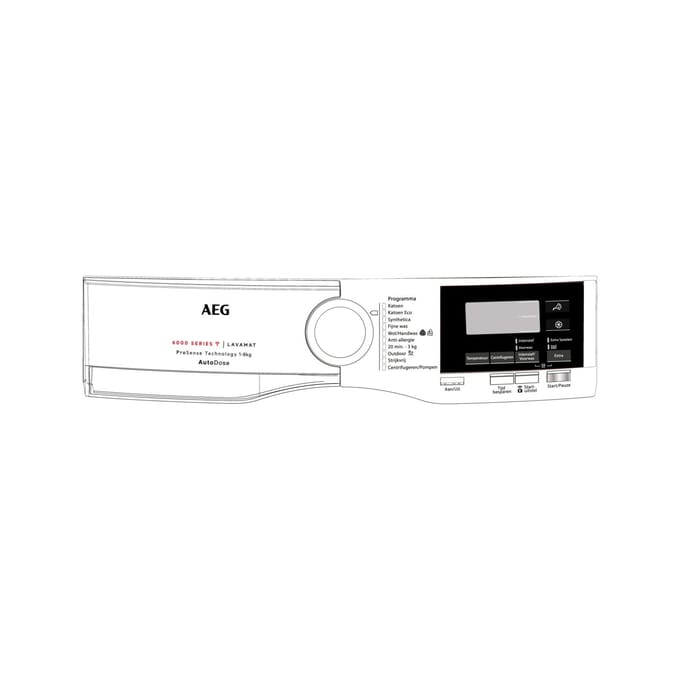 AEG controlepaneel, wit, AEG 140175566011