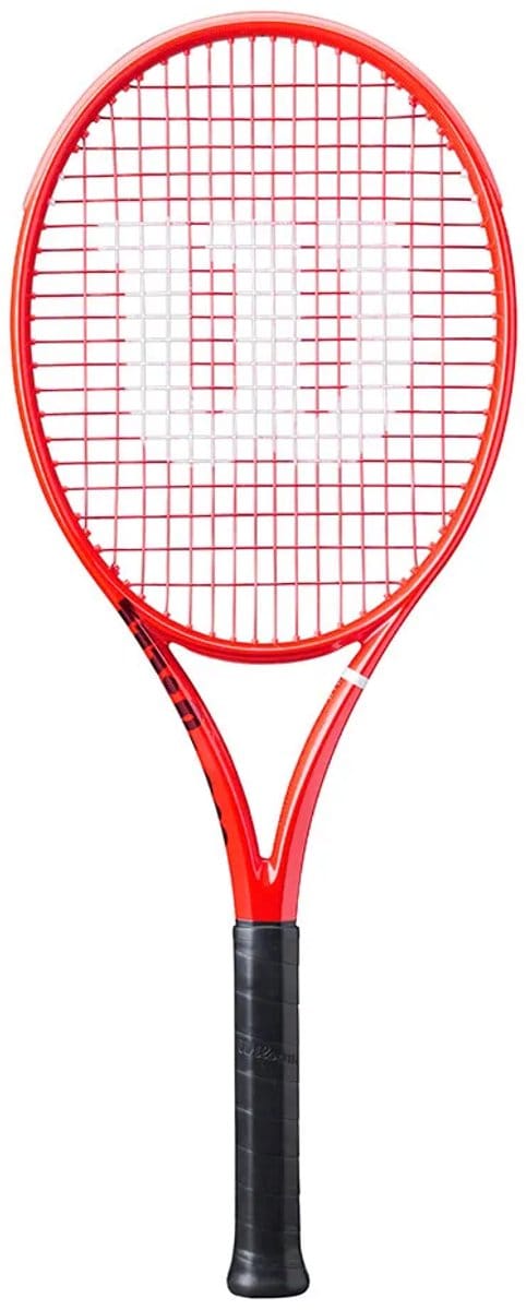 Wilson Defyer 98 Pro V1 Tennisracket - incl bespanning - rood - grip 2
