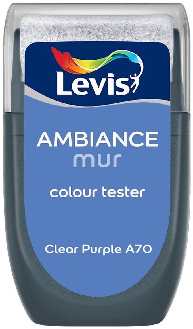 Levis - Muurverf Kleurtester Mat Mix - Clear Purple A70 - 30 ML