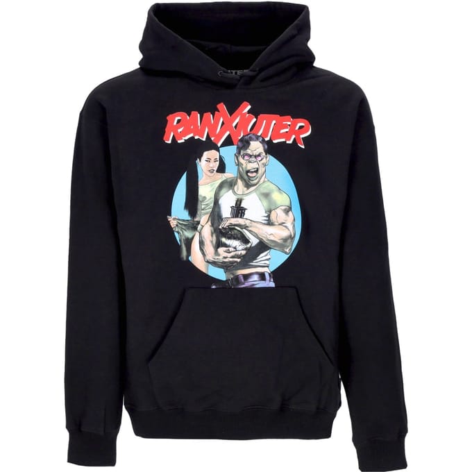 Ranxiuter herenhoodie zwart