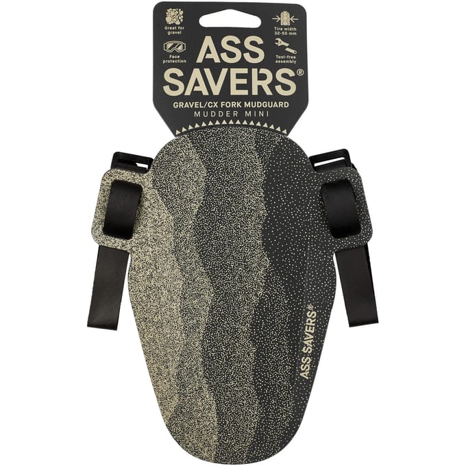 Ass Savers Mudder Mini Spatbord Zwart