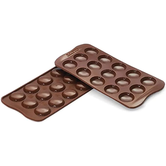 Siliconen mal Silikomart SCG21 Choco Macaron