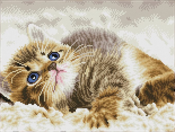 DIAMOND DOTZ Baby Pie - Diamond Painting - 17.595 Dotz - 41x31 cm