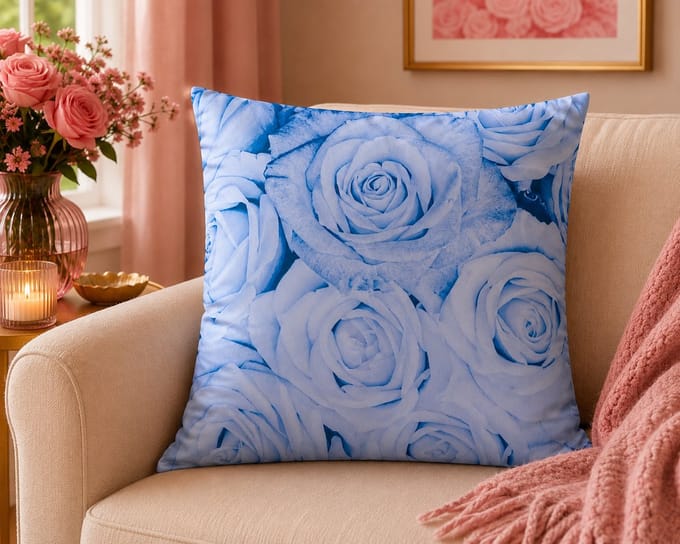 Rose Garden Collection kussenhoes - rozen - 45x45 cm