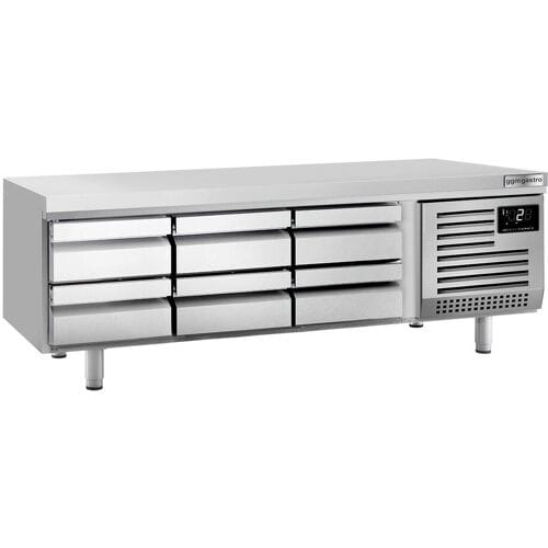 GGM Gastro Horeca koelonderbouw PREMIUM PLUS - 2000mm - 6 lades - 6x GN 1/1 zilver