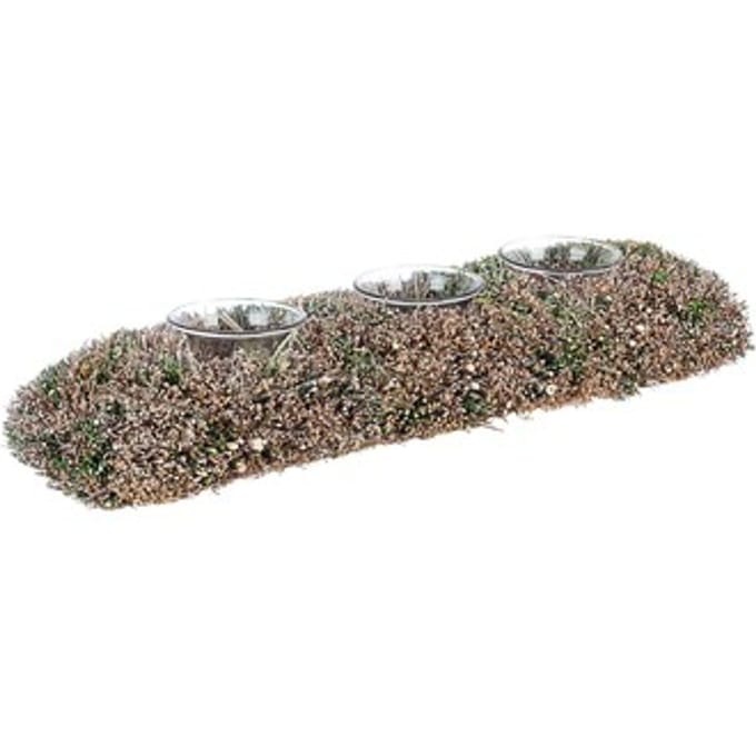 Kerst decoraties Bizzotto P.CANDELA 3P WILD RETT