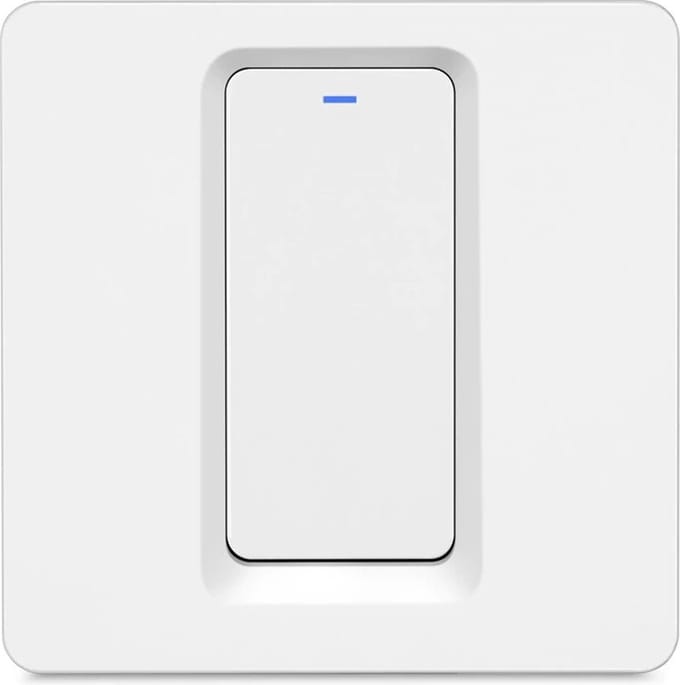 DrPhone SWS1 – Slimme Wifi Lichtschakelaar 1 Gang – Compatibel met Amazon Alexa, Google Assistant – App: Smartlife – Geschikt voor iOS & Android