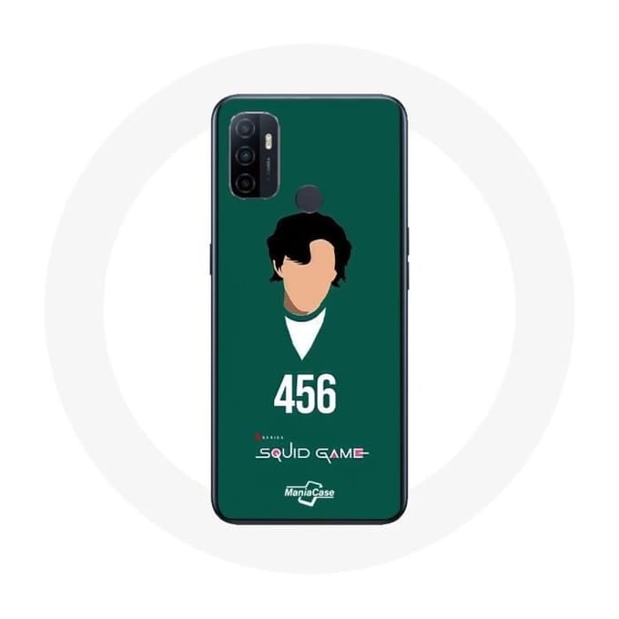 Oppo A53 Case Squid Game Seong Gi hun nummer 456