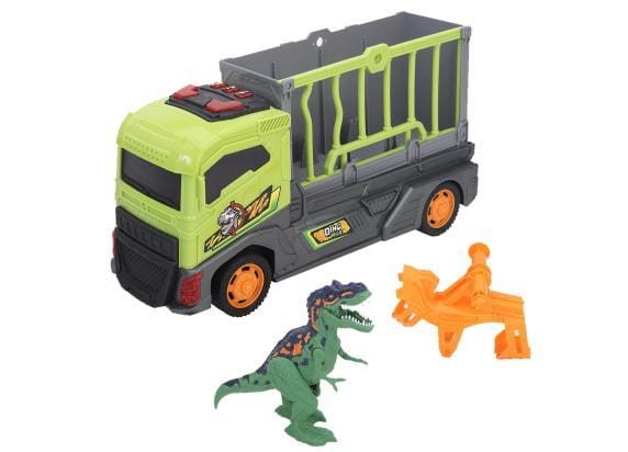 Dino Valley dinotransporttruck met kooi Dinosaurussen