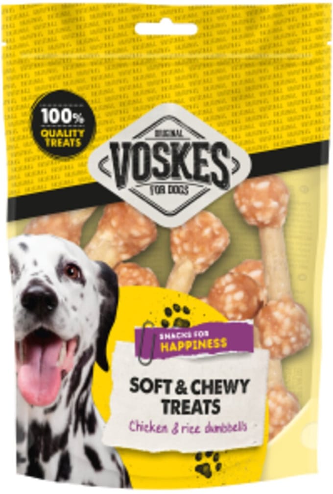 Voskes Hondensnacks knotsjes - 8 x 100 gr - Voordeelverpakking