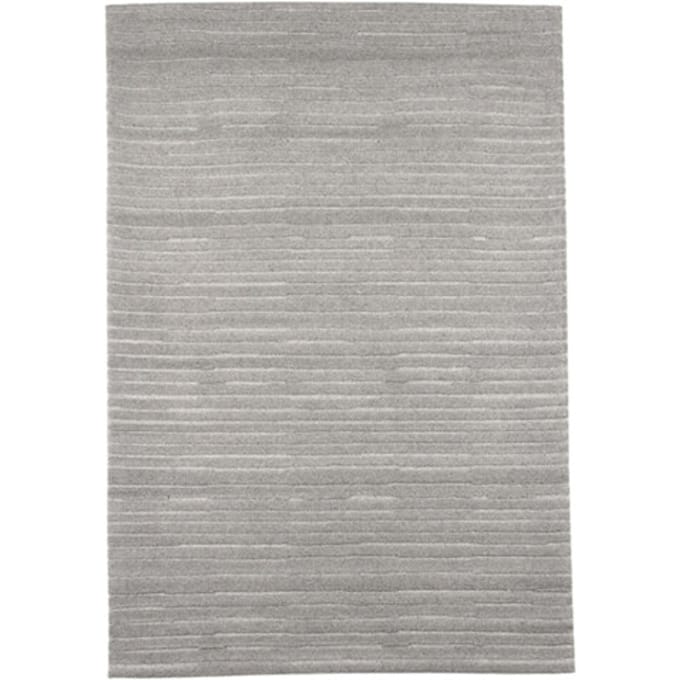 LABEL51 Vloerkleed Luxy Grijs Synthetisch 160x230 cm