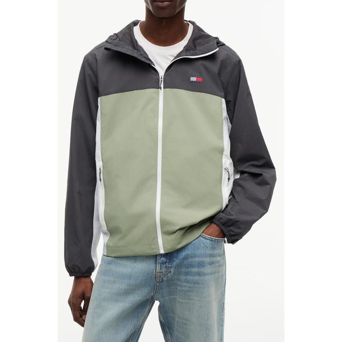 Tommy Hilfiger Chicago Packable Jacket Spring Olive Multi Größe: M | Trench Coats Outlet | Herren | Grün