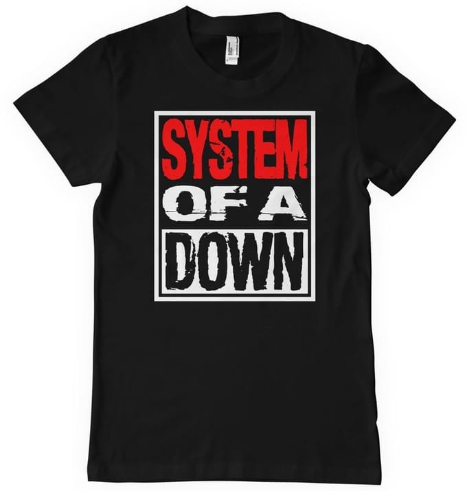 System Of A Down T-shirt met logo WMX-1-SOAD006-H92-3