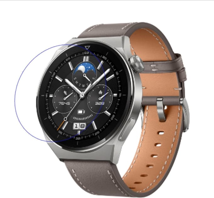 Strap-it Screen protector glas - beschermend glasplaatje geschikt voor Huawei Watch GT 3 Pro 46mm