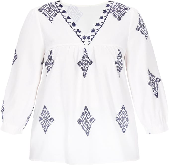 usha Grote maat blouse