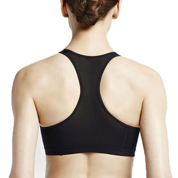 Nike Medium Support Tight Training Tanktop Dames Tops Zwart 620280-010 L black
