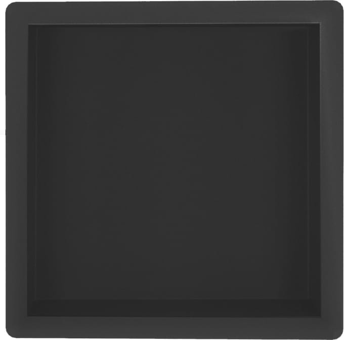 Bally Sunk Inbouwnis 30x30x10cm Mat Zwart