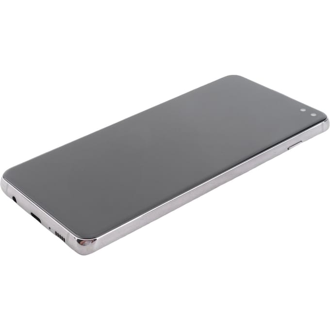 Écran tactile LCD de remplacement pour Galaxy S10 Plus gris