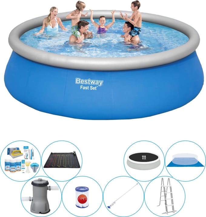 Fast Set Rond 457x122 cm - Zwembad Combinatie Deal