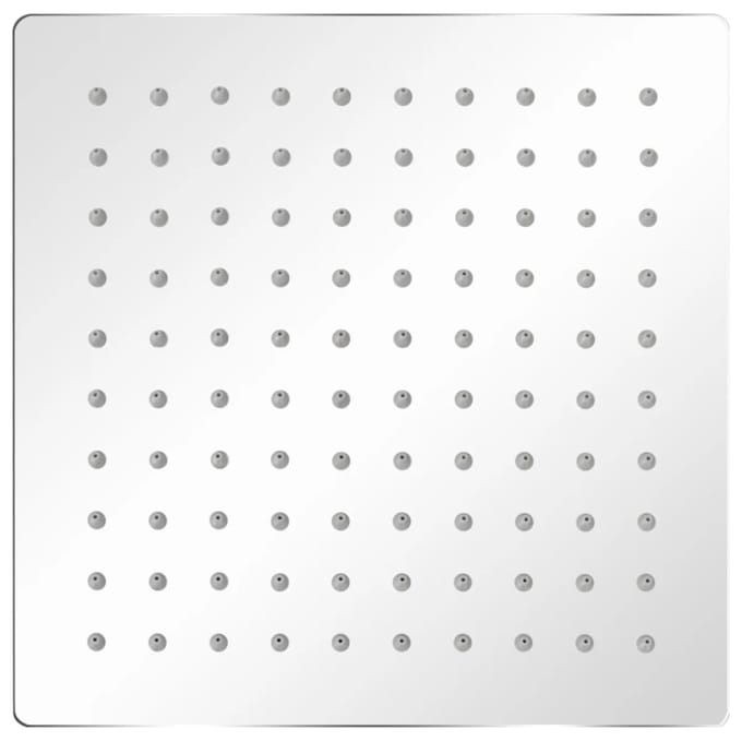 vidaXL - Regendouchekop - roestvrij - staal - 20x20 - cm - vierkant