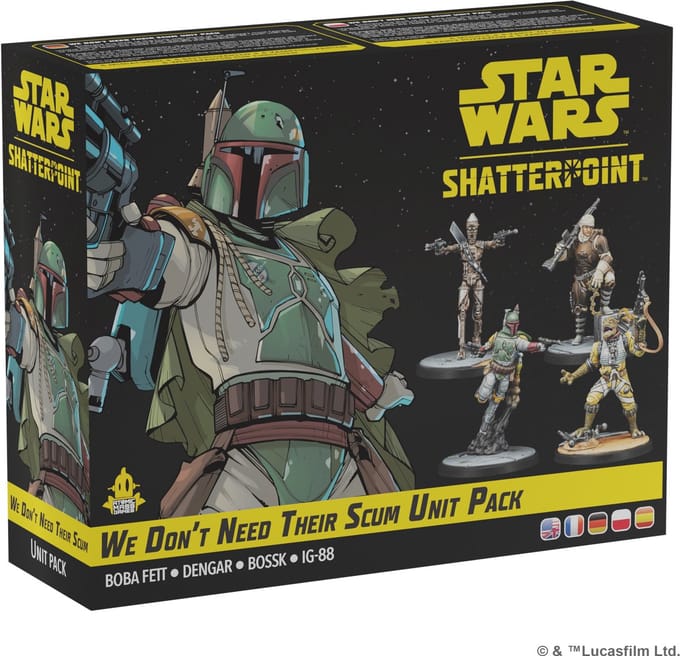 Star Wars Shatterpoint We Don't Need Their Scum - EN/FR/DE/PL/ES