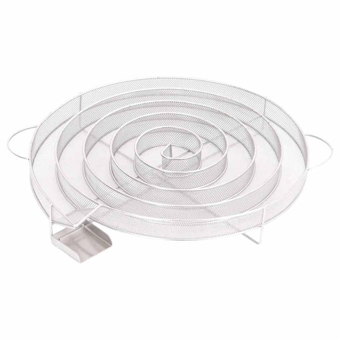 vidaXL - Rookgenerator - koud - rond - 33,5 - cm - roestvrij - staal