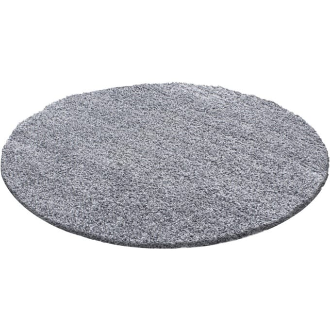 Muratap Basic rond shaggy vloerkleed licht hoogpolig- 200 cm rond