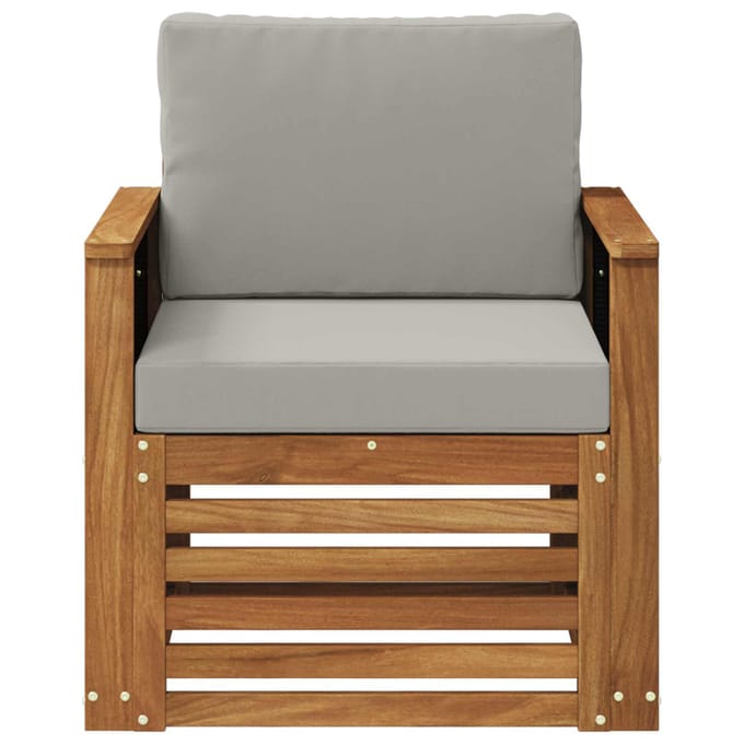 vidaXL - Buiten - Midden - Sofa - Naturel