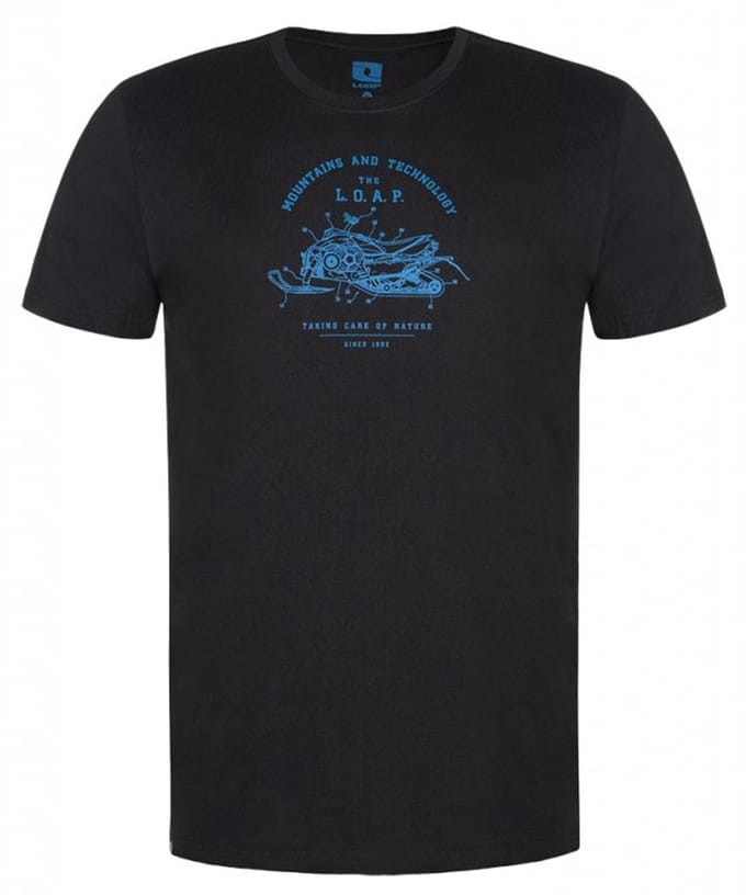 Heren T-shirt Loap Beau Zwart - M