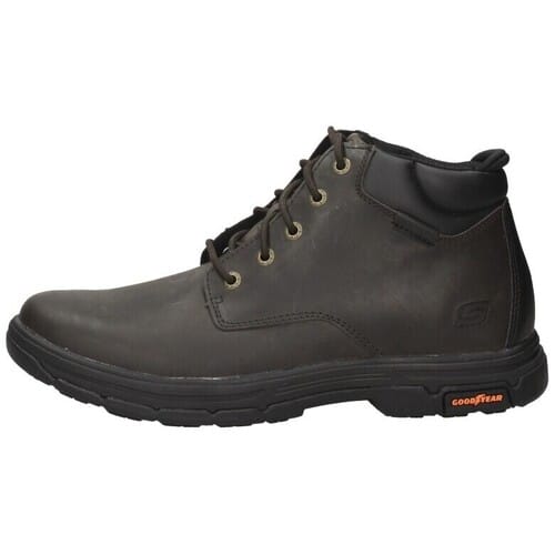 Skechers Relaxed Fit: Segment 2.0 - Brogden Veterschoenen Hoog - Donkerbruin