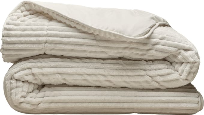 Zelesta Special Teddy Groove Dekbed - Gebroken Wit 160x220cm