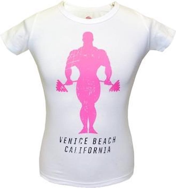 T-shirt met Muscle Joe - maat S