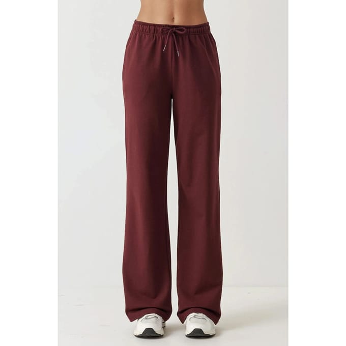 Ontspannen Pas Rechte Pijpen Sweatpants