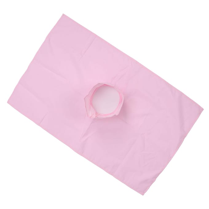 Massage Tafel Laken Katoen Wasbaar Comfortabel Massage Bed Deksel met Gezichtsgat voor Salon Spa Roze 50x80 roze