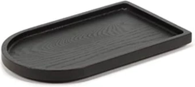 Serax Marie Michielssen La Mère dienblad 30x18cm carbonised ash zwart