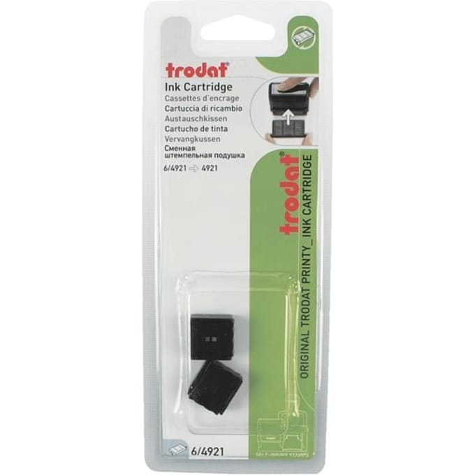 Trodat 6/4921 Inktpatroon Zwart