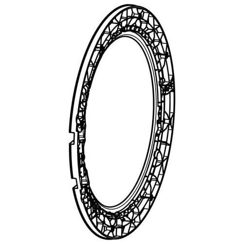 AEG deur, set, zwart, screw,O490mm,Diamond 140248322871
