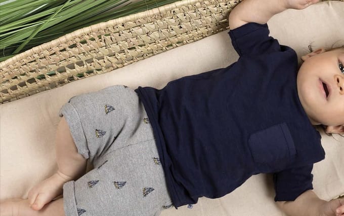 Ducky beau t-shirt maat 68 navy