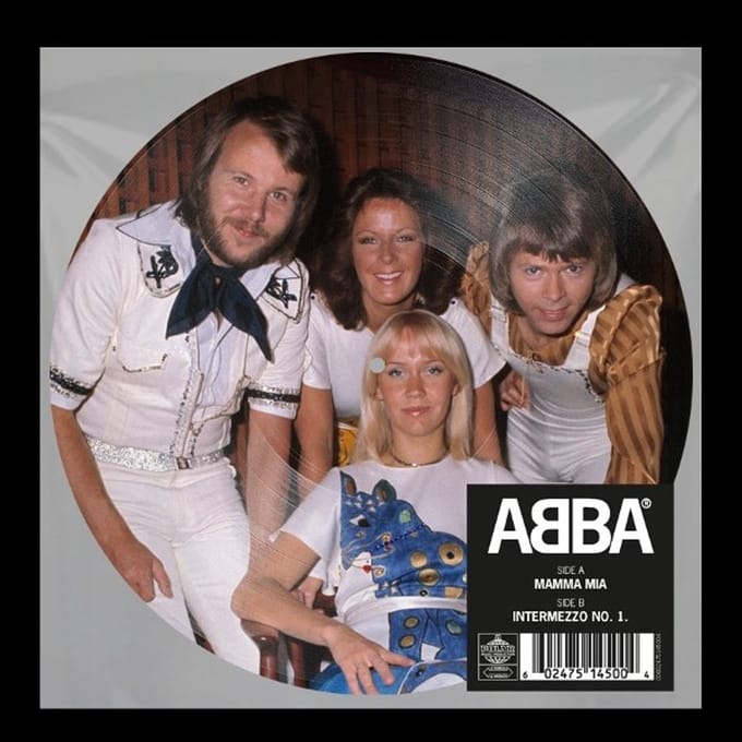 ABBA - Mamma Mia / Intermezzo No.1 (7" Single) (Limited Edition) (Picture Disc)