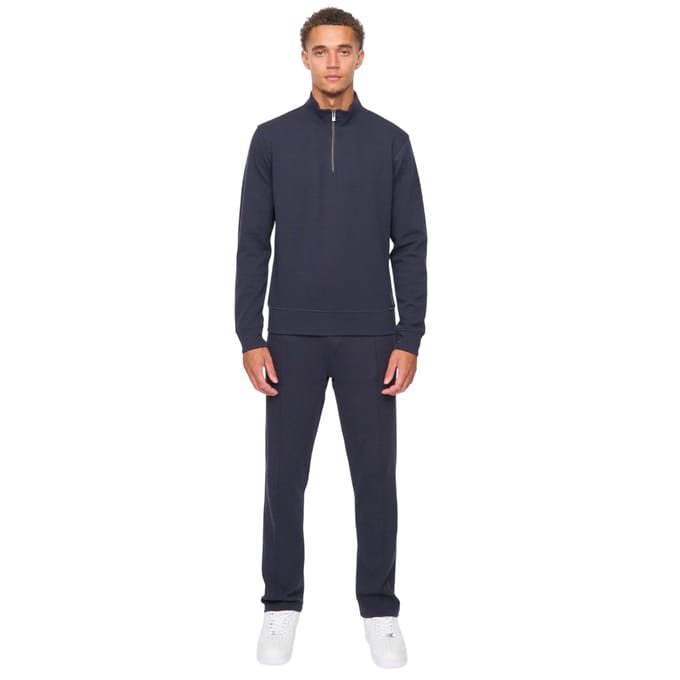 Duck and Cover Mannen Slellmoore Trainingspak Set (Marineblauw)