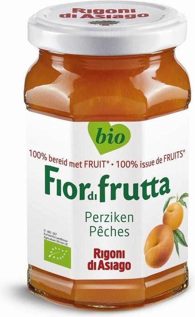 Fiordifrutta Jam Perzik Bio 250 gr