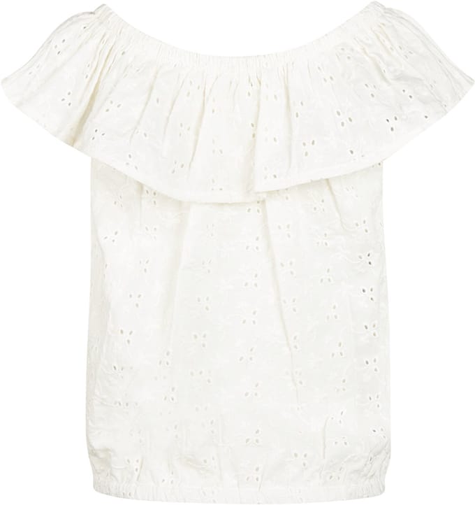 No Way Monday - Meisjes Top - Offwhite - Maat 134