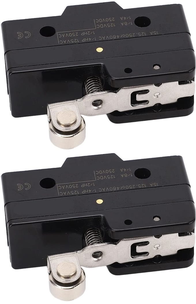 Allecto - Micro Limit Switch - No Nc Roller Lever - Voor Industrieel