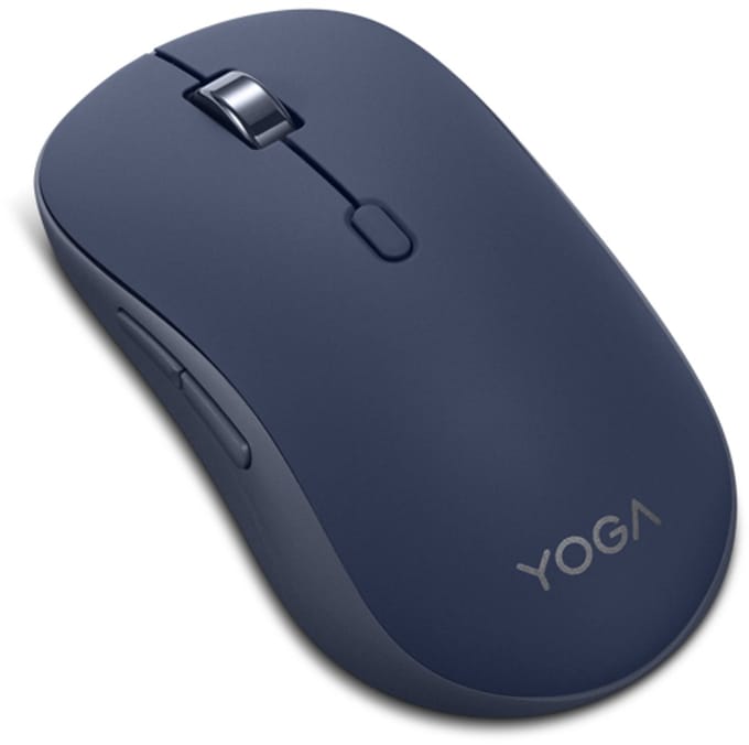 Lenovo LENOVO Yoga Bluetooth Silent Mouse (P) Muis Draadloos Optisch Blauw 8 Toetsen 4000 dpi Geluidsarme toetsen
